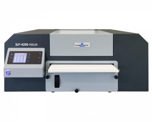 ILP-4200 Peeler Farbetikettendrucker auf transparentem Hintergrund