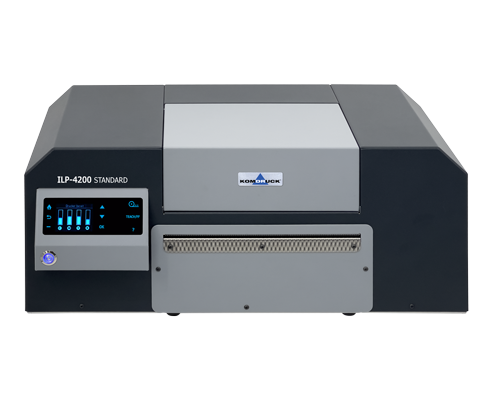 ILP-4200 Standard color label printer on transparent background